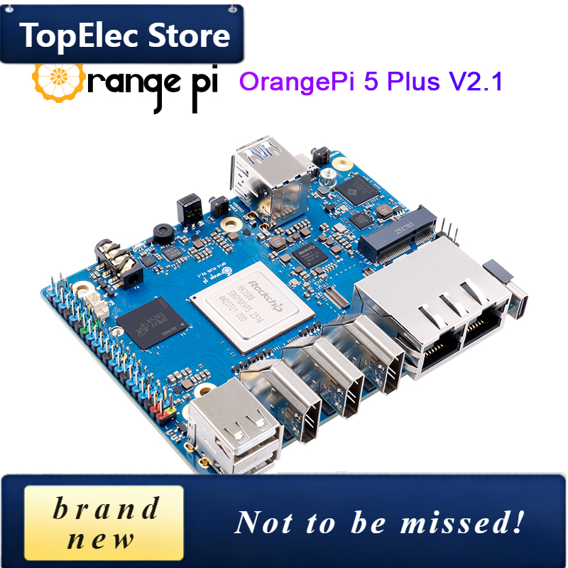 Rockchip Rk3588 Development Board - 탑일렉 오렌지 파이 5 플러스 미니