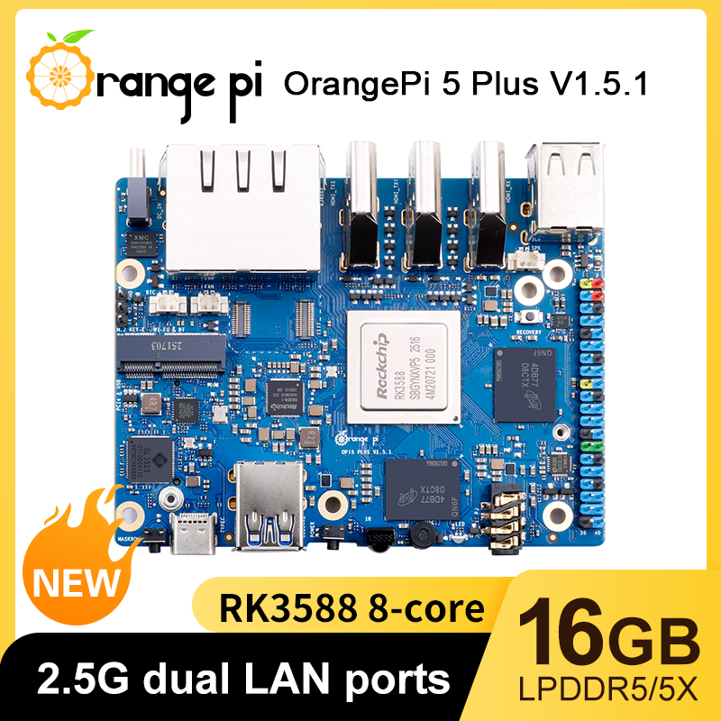탑일렉 오렌지 파이 5 플러스 16GB 램 LPDDR5 - Orange Pi 5 Plus 16Gb 리뷰 및 가격