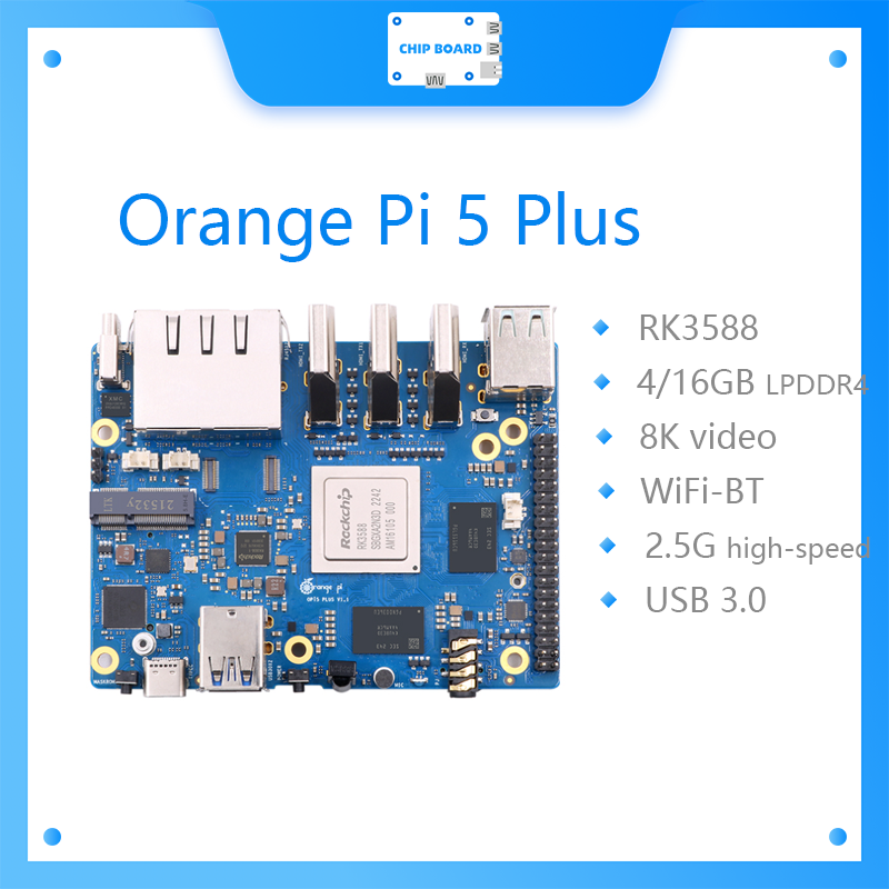 오렌지 파이 5 플러스 16G 램 싱글 보드 컴퓨터 R - Orange Pi 5 Plus 16Gb 리뷰 및 가격